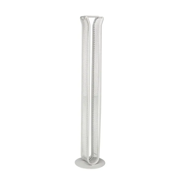 Capsule holder Versa White Iron 7,5 X 33,6 X 7,5 CM Nespresso