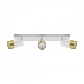 PUZON SPT GU10 3L WHITE/GOLDEN