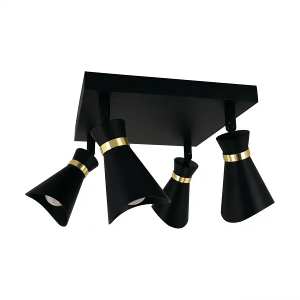 LORETA SPT E14 4D BLACK/GOLDEN