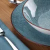 Māla trauki Versa Zils Porcelāns 18 Daudzums