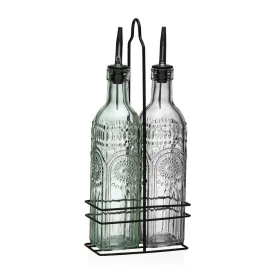 Aliejaus ir acto rinkinys Versa Metalinis stiklas 500 ml 7,2 X 32,5 X 13,7 CM
