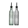 Aliejaus ir acto rinkinys Versa Metalinis stiklas 500 ml 7,2 X 32,5 X 13,7 CM