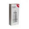Aliejaus ir acto rinkinys Versa Metalinis stiklas 500 ml 7,2 X 32,5 X 13,7 CM