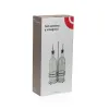 Aliejaus ir acto rinkinys Versa Metalinis stiklas 500 ml 7,5 X 33,5 X 15,5 CM