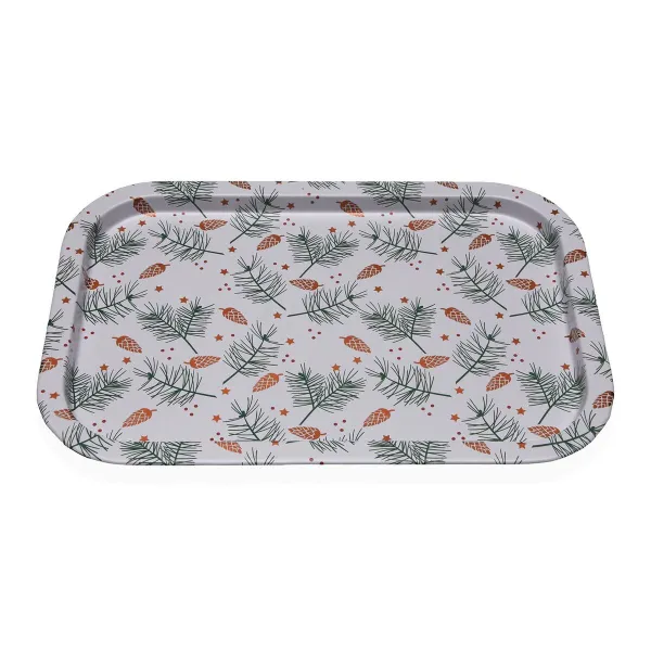 Tray Versa Yule Metal 23 X 1,5 X 34 CM