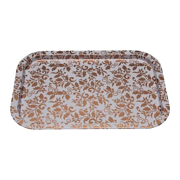 Tray Versa Aurea Metal 23 X 1,5 X 34 CM