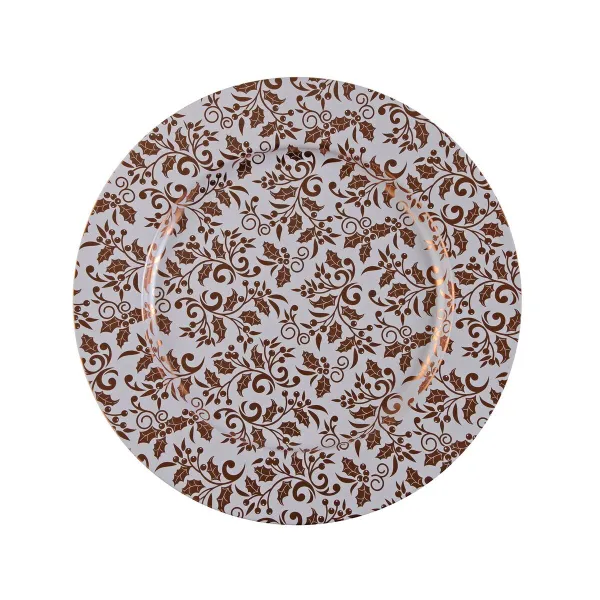 Underplate Versa Aurea Metal 33 x 1,5 x 33 cm