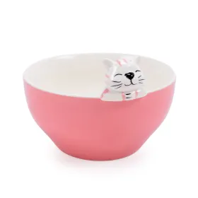 Блюдо Versa Розовый Фарфор 15,3 X 10,3 X 14 CM кот