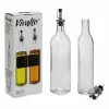 Aliejaus ir acto rinkinys Vivalto Skaidrus stiklas Silikoninis Stiklas 500 ml 5,7 x 29,5 x 5,7 cm 12 x 31 x 6 cm 2 vnt.