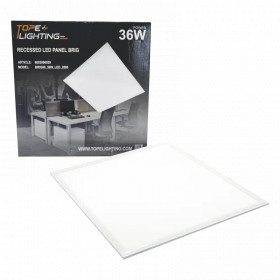 Recessed square LED panel "BRIG" 36W