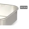 Roasting Tin Kinvara Silver Aluminium 26 X 5 X 19 CM