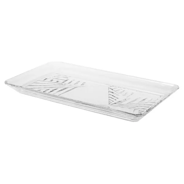 Paplāte Pasabahce 5798222 Caurspīdīgs Stikls 12 x 1,8 x 21,8 cm