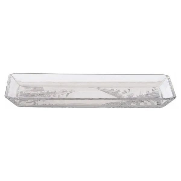Tray Pasabahce 5798222 Transparent Glass Crystal 12 x 1,8 x 21,8 cm