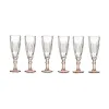Champagne glass Vivalto Exotic Brown Crystal 170 ml