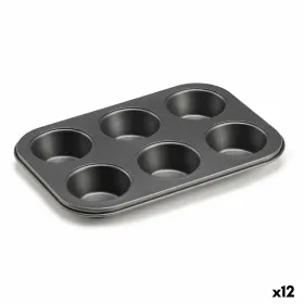 Krāsns Veidne Kinvara Tumši pelēks 18,7 x 3,5 x 26,5 cm (6 Daudzums) (12 gb.)