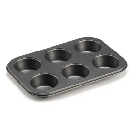 Orkaitė forma Kinvara Tamsiai pilka 18,7 x 3,5 x 26,5 cm (6 Dalys) (12 vnt.)