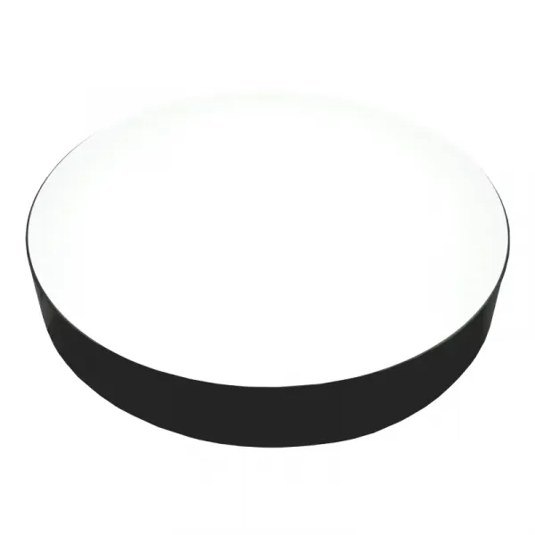Ceiling-mounted round black LED luminaire "MORA" 60W