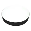 Ceiling-mounted round black LED luminaire "MORA" 60W