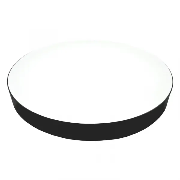 Ceiling-mounted round black LED luminaire "MORA" 70W