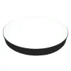 Ceiling-mounted round black LED luminaire "MORA" 70W