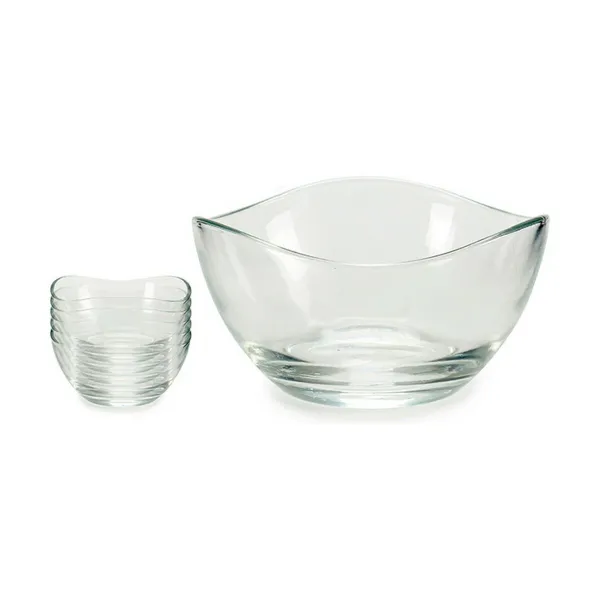 Užkandžių indai Vivalto Skaidrus stiklas 460 ml 12 x 6 x 12 cm (6 vnt.)