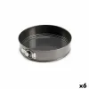 Springform keptuvė Kinvara Tamsiai pilka Metalinis Anglies plienas 28 x 6,5 x 28,5 cm (6 vnt.)
