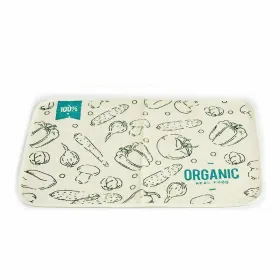 Place mat Kinvara White Green 33 x 0,3 x 48 cm (12 Units)