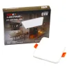 Mounted square LED panel "ROSA" 8W
