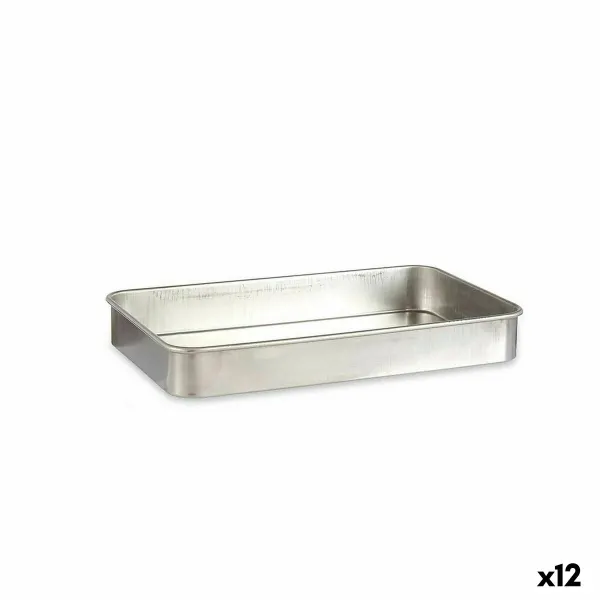 Paistovuoka Kinvara Hopeinen Alumiini 32 x 7 x 51,5 cm 51,5 x 7 x 32 cm 51,5 x 7,5 x 32 cm (12 osaa)