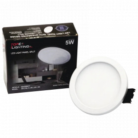 Mounted round LED panel "SPLIT" 5W