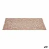 Stalo kilimėlis Kinvara Rožinė Plastmasinis 30 % Poliesteris 45 x 0,01 x 30 cm 30 x 0,001 x 45 cm (12 vnt.)