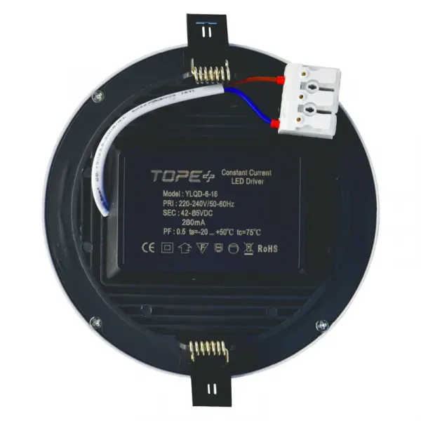 Mounted round LED panel "SPLIT" 16W