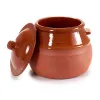 Casserole with Lid La Dehesa Baked clay 2 L 19 x 20,5 x 18 cm (4 Units)