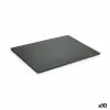 Snack tray Kinvara Black 40 x 0,5 x 30 cm (10 Units)