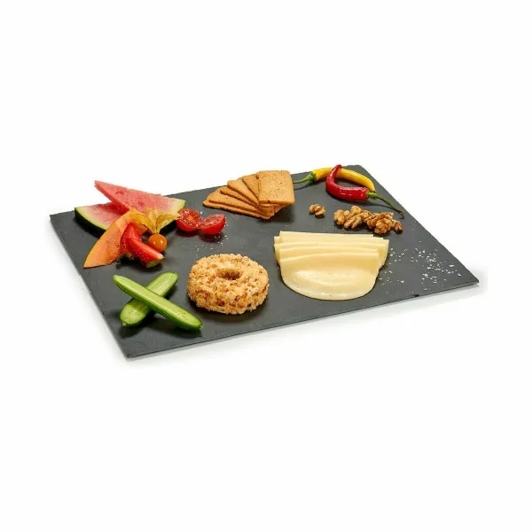 Užkandžių dėklas Kinvara Juoda 40 x 0,5 x 30 cm (10 vnt.)
