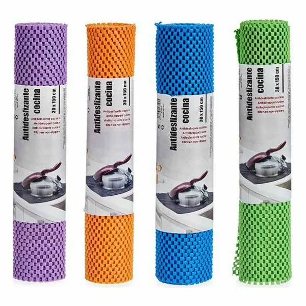 Luistamaton matto Kinvara Kumi Muovinen 30 x 150 cm 30 x 0,01 x 150 cm (24 osaa)