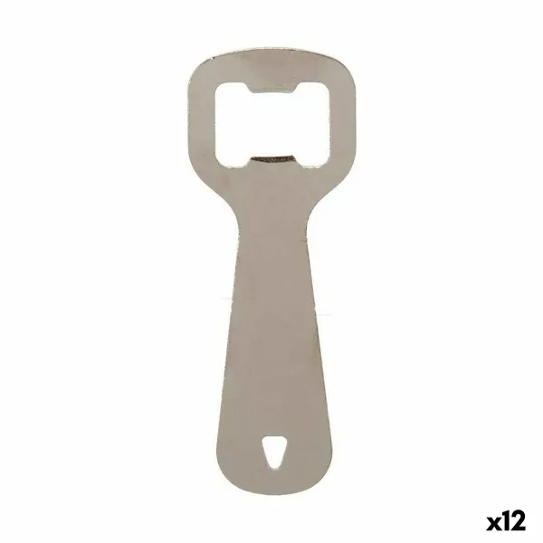 Butelių atidarytuvas Kinvara Sidabras Nerūdijantis plienas 11 x 4 x 0,5 cm 11 x 18,5 x 0,05 cm (12 vnt.)