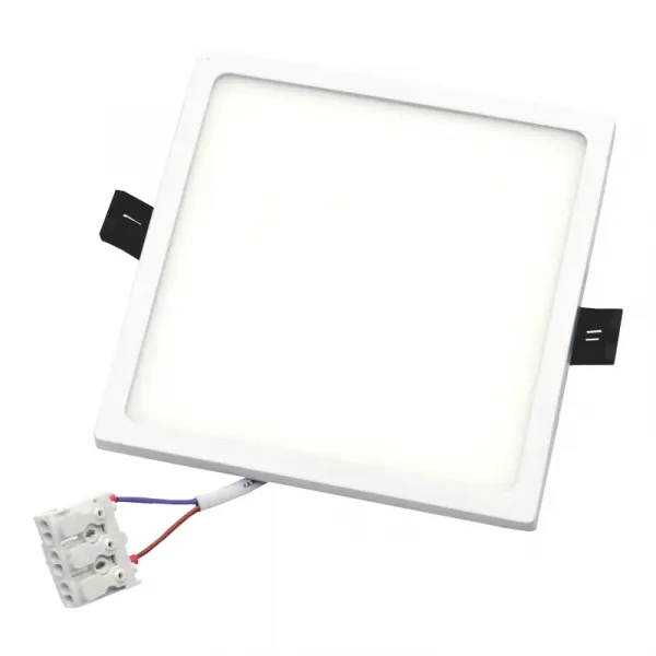 Recessed square LED panel "SPLIT" 16W