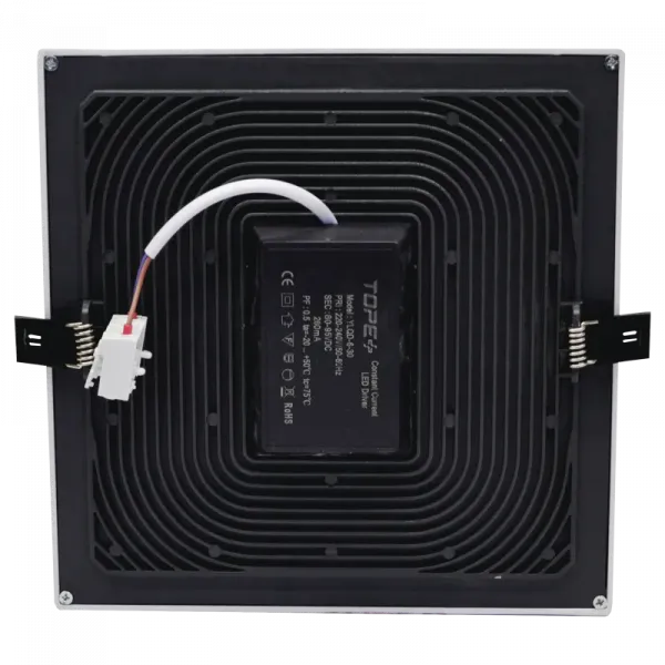 Recessed square LED panel "SPLIT" 30W