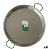 Pan La Dehesa Silver Polished Steel Ø 55 cm 69 x 5,5 x 56 cm (4 Units)