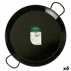 Pan La Dehesa Чёрный Эмалированная сталь Ø 42 cm 54 x 6 x 42 cm (6 штук)