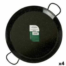 Pan La Dehesa Чёрный Эмалированная сталь Ø 46 cm 59 x 6 x 46 cm (4 штук)