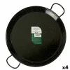 keptuvė La Dehesa Juoda Emaliuotas plienas Ø 46 cm 59 x 6 x 46 cm (4 vnt.)