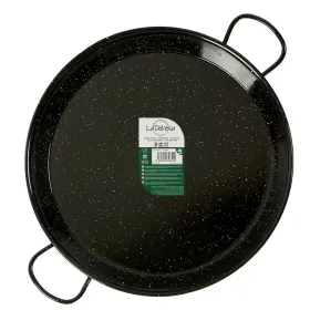 Pan La Dehesa Чёрный Эмалированная сталь Ø 46 cm 59 x 6 x 46 cm (4 штук)