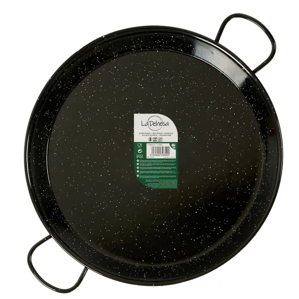 Pannu La Dehesa Musta Emaloitu teräs Ø 46 cm 59 x 6 x 46 cm (4 osaa)