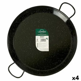 Pan La Dehesa Чёрный Эмалированная сталь Ø 50 cm 64 x 6 x 54 cm (4 штук)