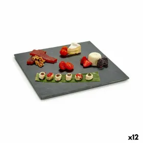 Uzkodu paplāte Kinvara Melns 30 x 0,5 x 30 cm (12 gb.)