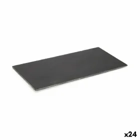 Snack tray Kinvara Black 30 x 0,651 x 15 cm 15 x 0,651 x 30 cm (24 Units)