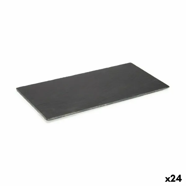 Välipalatarjotin Kinvara Musta 30 x 0,651 x 15 cm 15 x 0,651 x 30 cm (24 osaa)