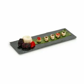 Snack tray Kinvara Black 30,3 x 0,5 x 10 cm (24 Units)
